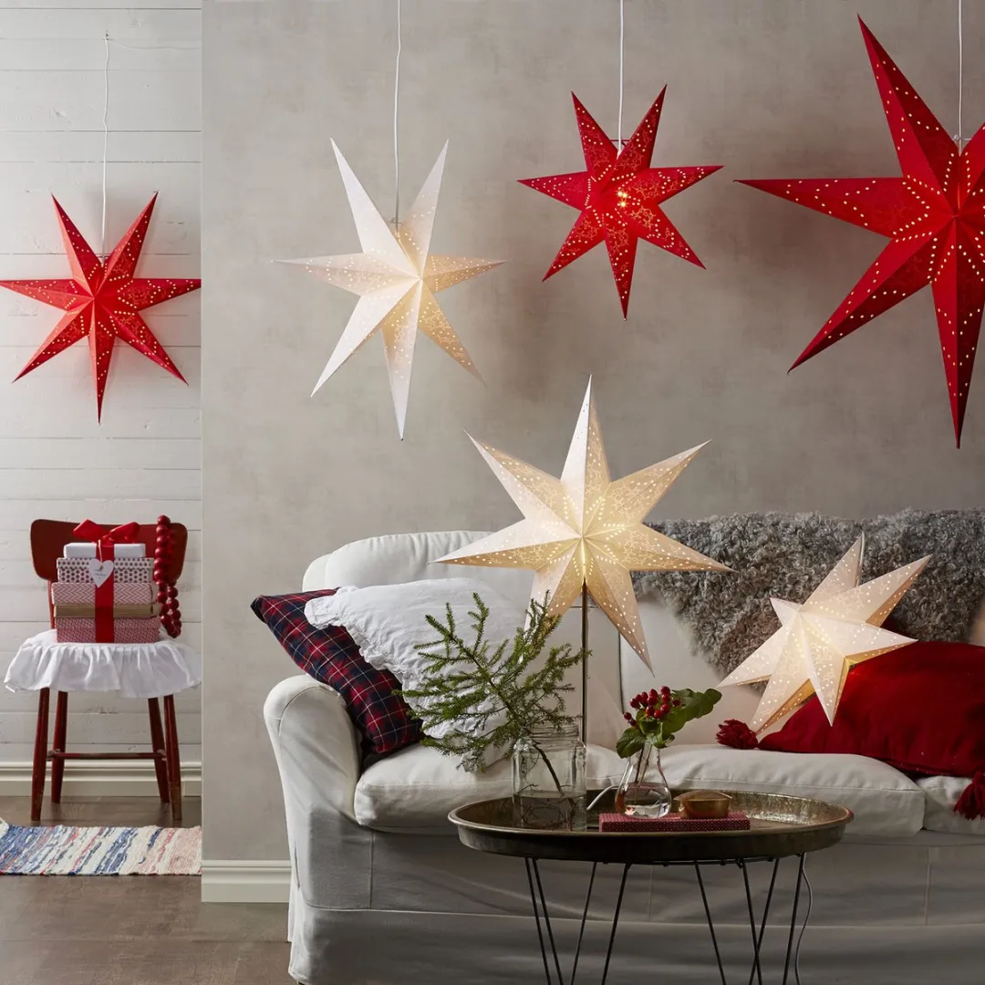Star Trading Dot Red Decoratieverlichting - Ø70cm