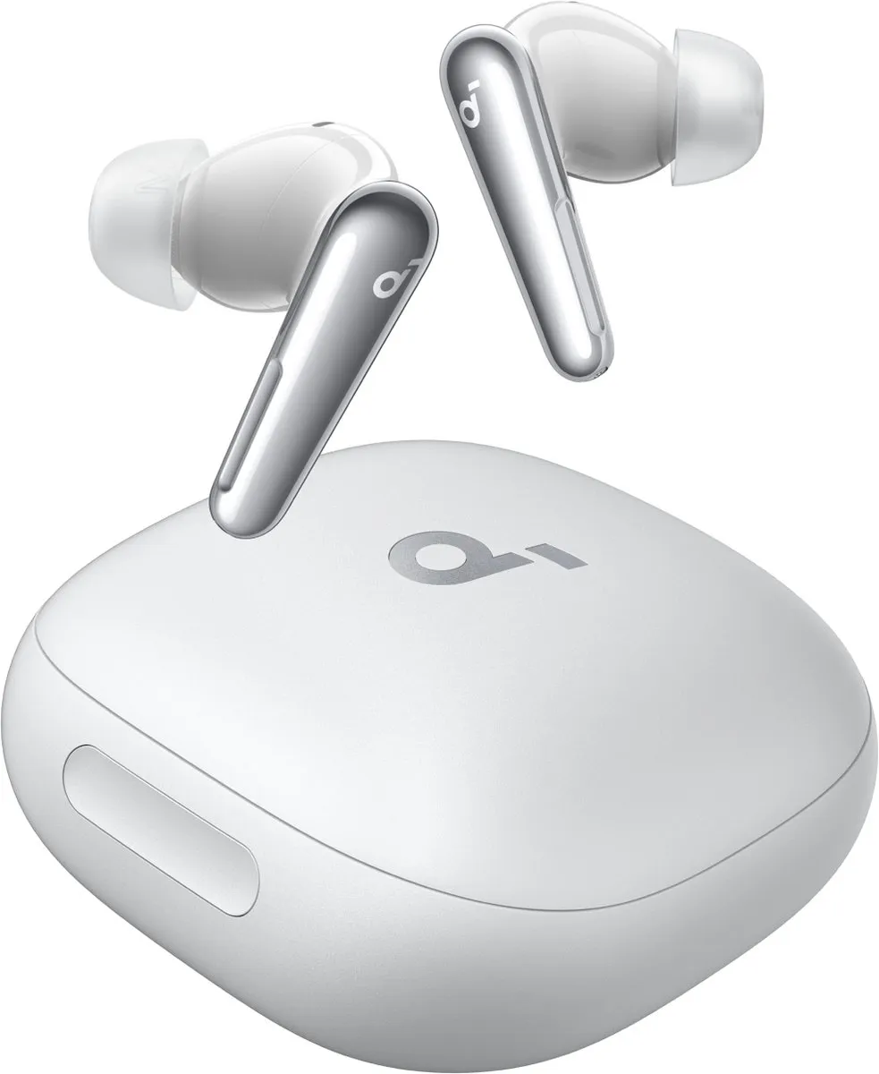 Soundcore Liberty 4 Pro A3954 Oordopjes - Witte versie - Adaptieve ruisonderdrukking