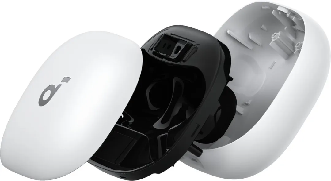 Soundcore Liberty 4 Pro A3954 Oordopjes - Witte versie - Adaptieve ruisonderdrukking