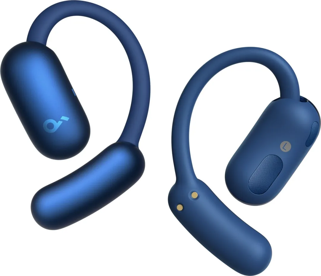 Soundcore AeroFit 2 A3874 Open-Oor Oordopjes - 42u Bluetooth 5.4 - Blauw