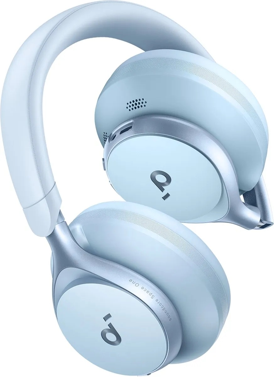 Soundcore Space One A3035G31 Over-ear Koptelefoon - Blauw