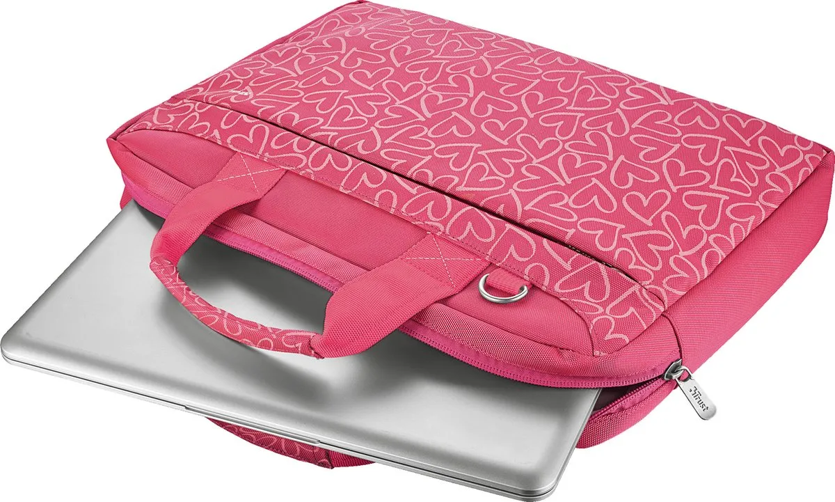 Trust Bari 21163 Laptophoes - 13.3 inch - Roze