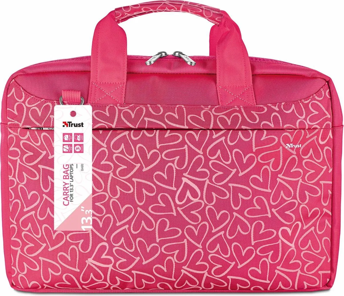 Trust Bari 21163 Laptophoes - 13.3 inch - Roze