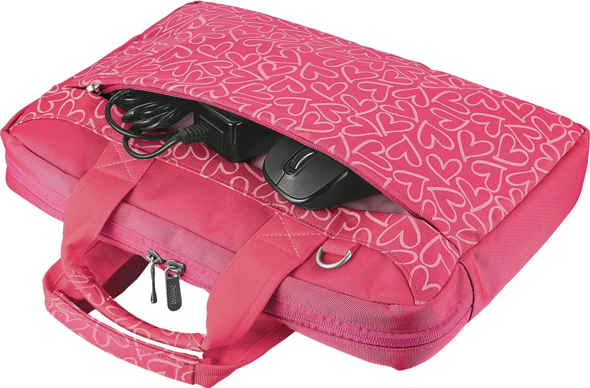 Trust Bari 21163 Laptophoes - 13.3 inch - Roze - afbeelding 6 van 6