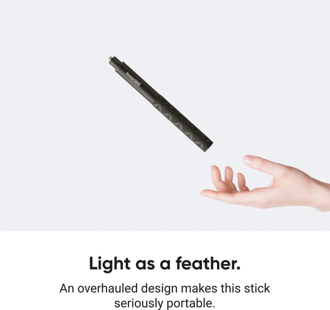 Insta360 X5 Batterij Bundel - 2400mAh - Onzichtbare Selfie Stick 114cm - Zwart