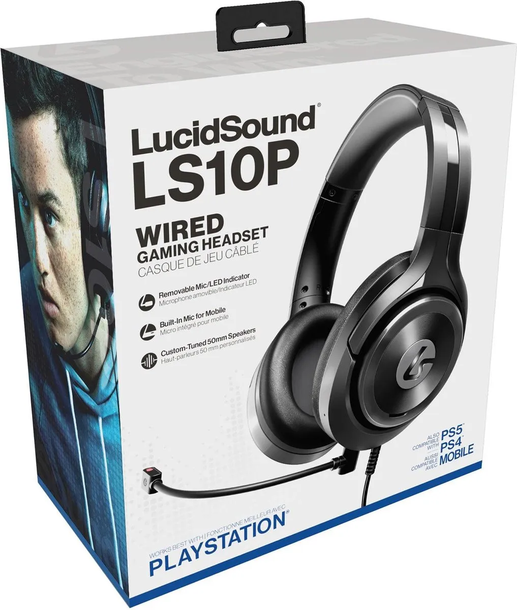 POWERA LucidSound LS10P Gaming Headset - Zwart - afbeelding 6 van 6