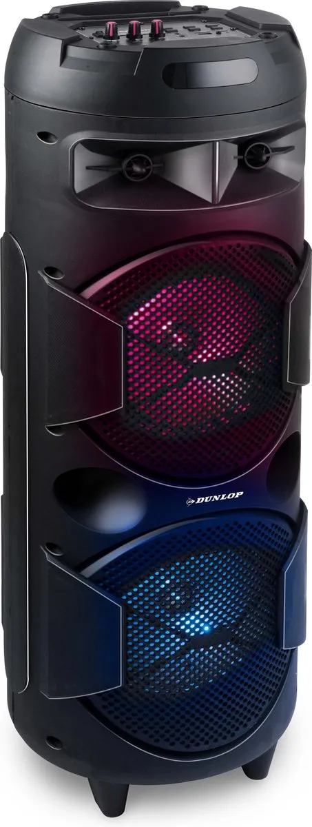 Dunlop MW-538 Bluetooth Speaker - 2x10W - Zwart