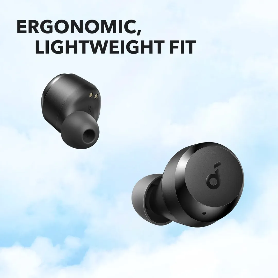 Soundcore A25i A3948G11 True Wireless Earbuds - 28 uur - Zwart - afbeelding 6 van 6