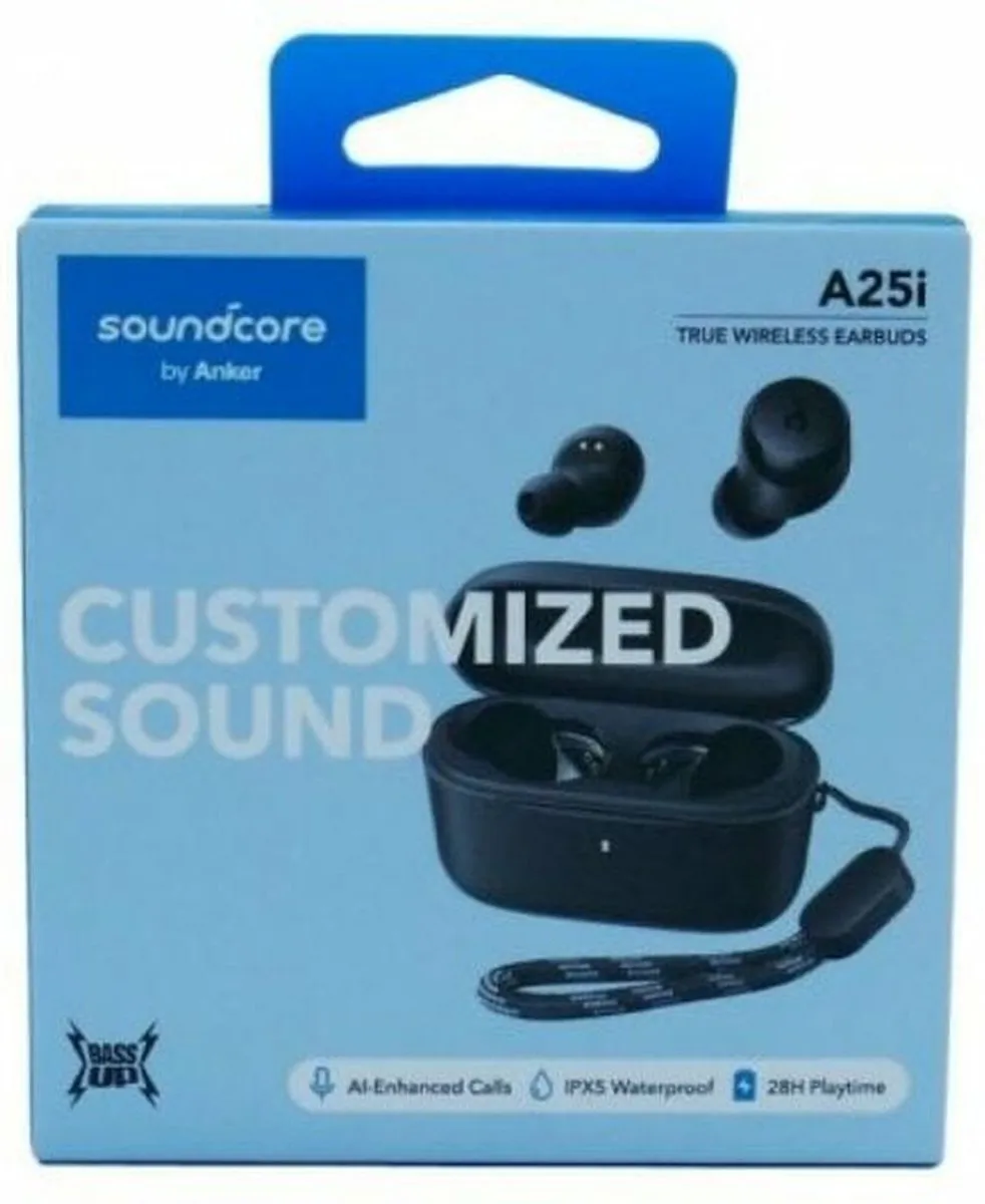 Soundcore A25i A3948G11 True Wireless Earbuds - 28 uur - Zwart - afbeelding 4 van 6