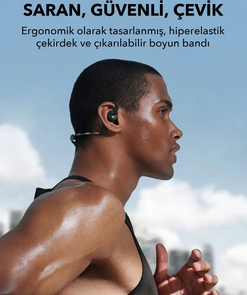 Soundcore AeroFit Pro A3871G21 Draadloze Oordoppen - Wit - afbeelding 6 van 6