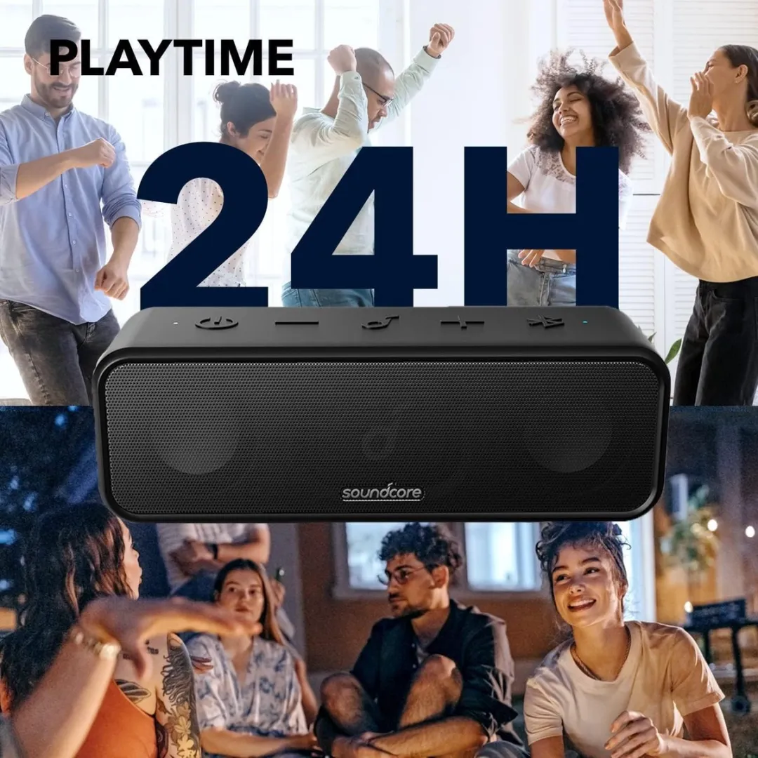 Soundcore 3 A3117011 Bluetooth Speaker - Zwart