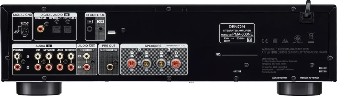 Denon PMA-600NE Geïntegreerde Versterker 70W - Zilver