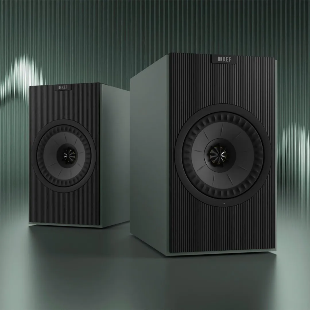 KEF Coda W Actieve HiFi-Luidspreker - Moss Green Paar