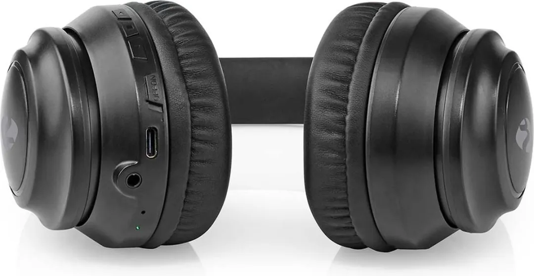 Nedis HPBT2261 Draadloze Over-Ear Koptelefoon - Zwart
