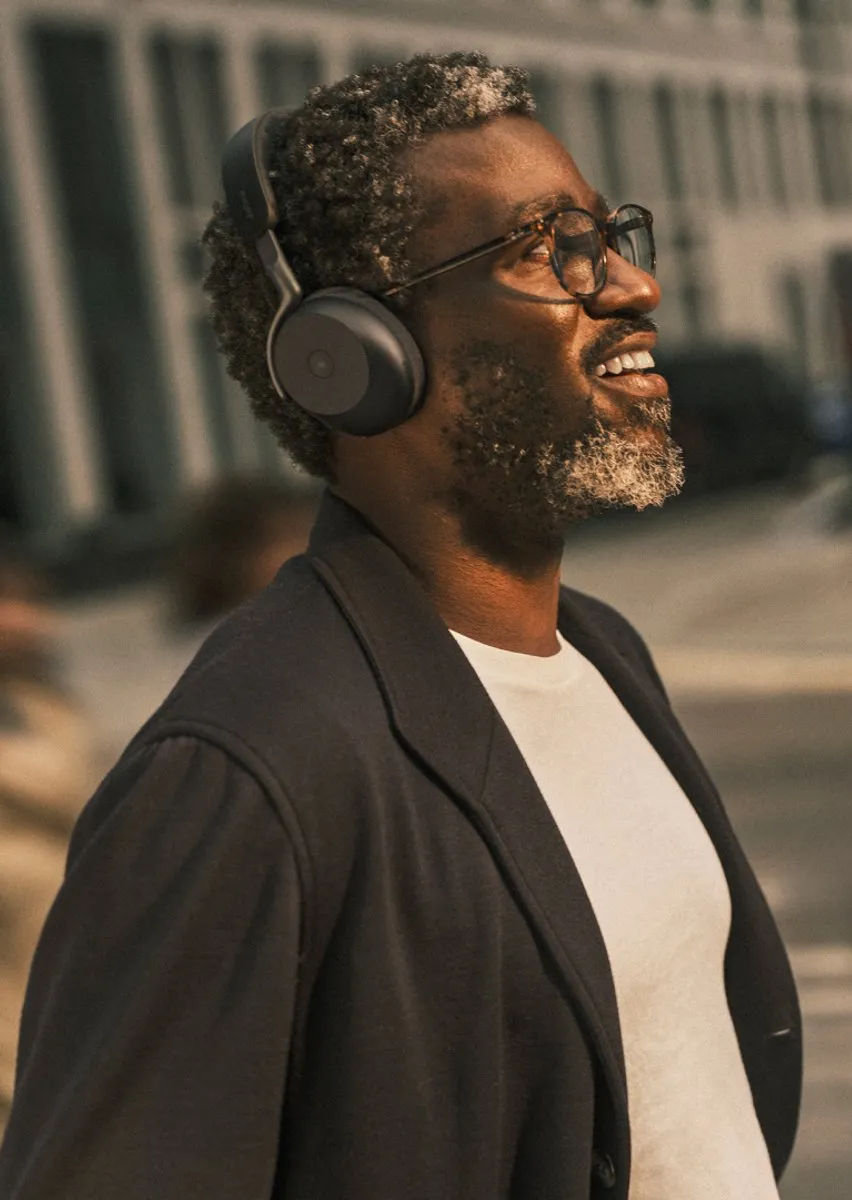 Jabra Evolve3 75 UC LINK390A Bluetooth Hoofdband - Multicolor