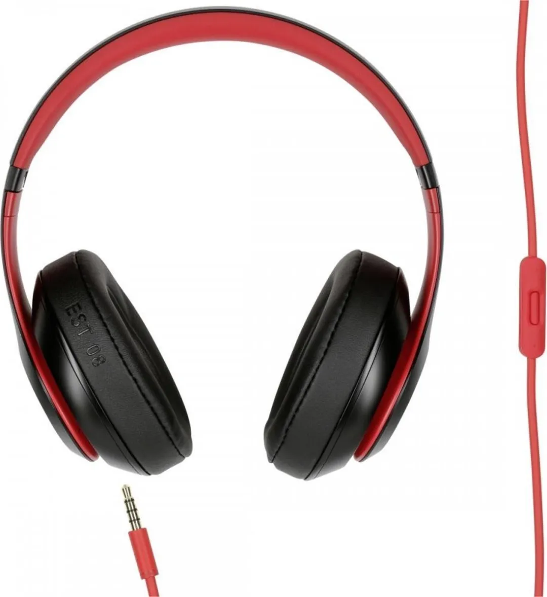 Beats Studio3 MRQ82ZM/A Draadloze Over-Ear Koptelefoon - Zwart/Rood - afbeelding 6 van 6