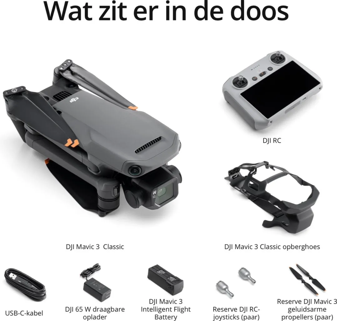 DJI Mavic 3 Classic RC Smart Controller - Grijs - afbeelding 5 van 6