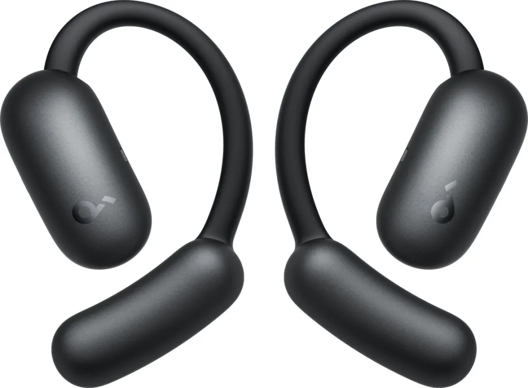 Soundcore AeroFit 2 A3874G12 Open-Oor-Koptelefoon - 35 uur - IP55 - Zwart