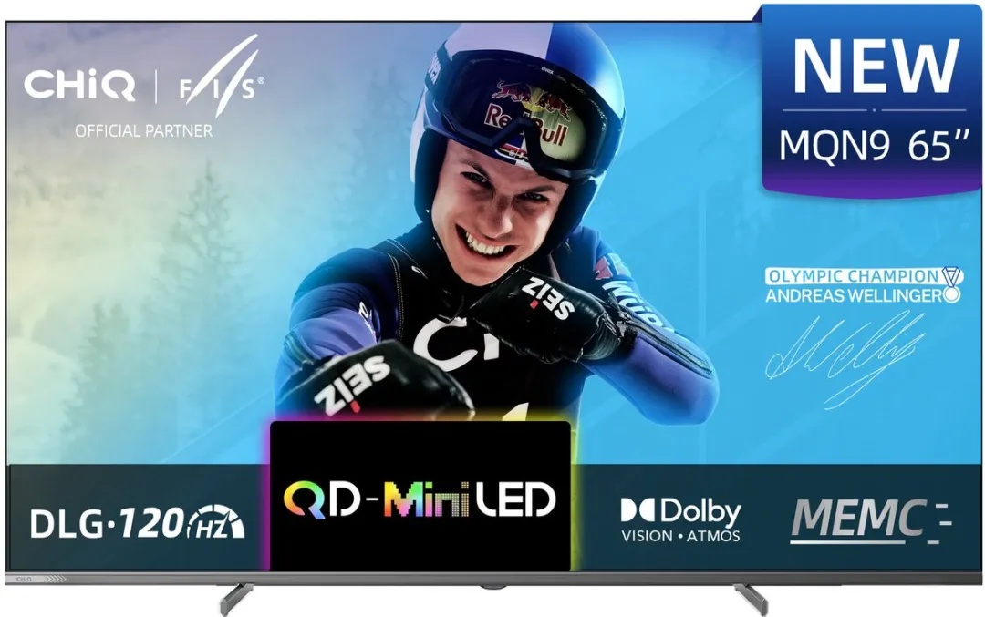 CHiQ M65QN9G Smart TV 65 Inch - 4K Mini LED QLED - Dolby Vision