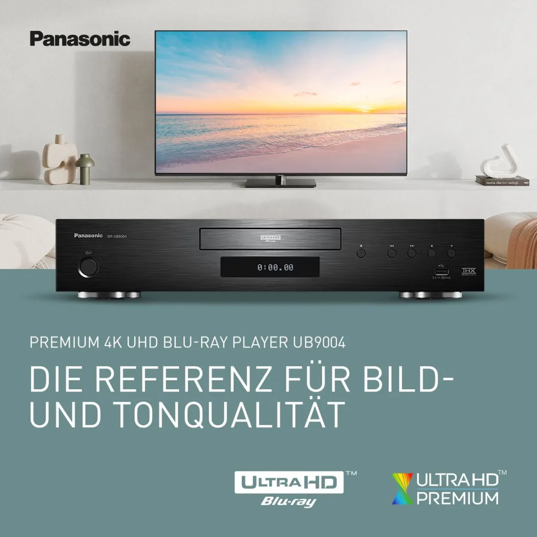 Panasonic DP-UB9004EG1 Blu-ray Speler - Zwart
