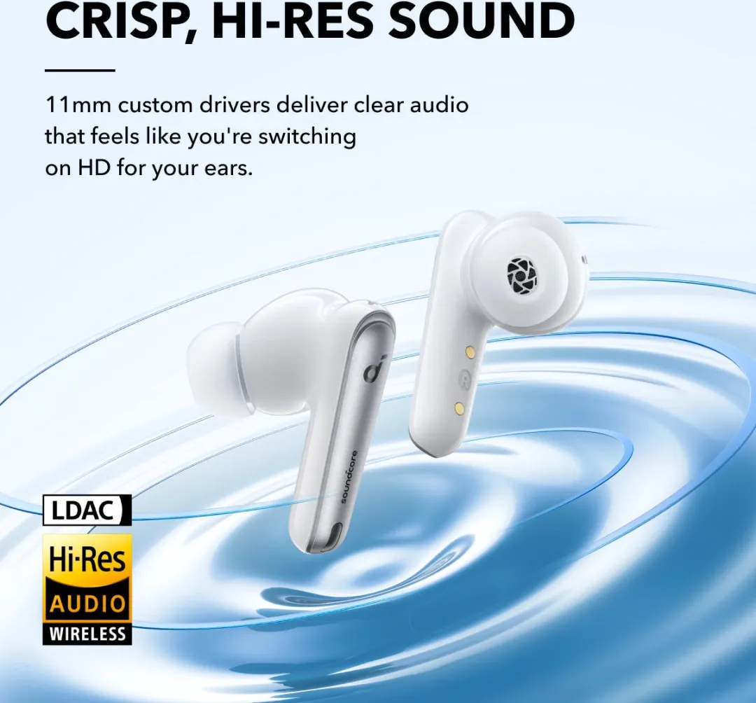Soundcore Liberty 4 NC A3947G21 Oordopjes - 50u - Donkerblauw - afbeelding 6 van 6