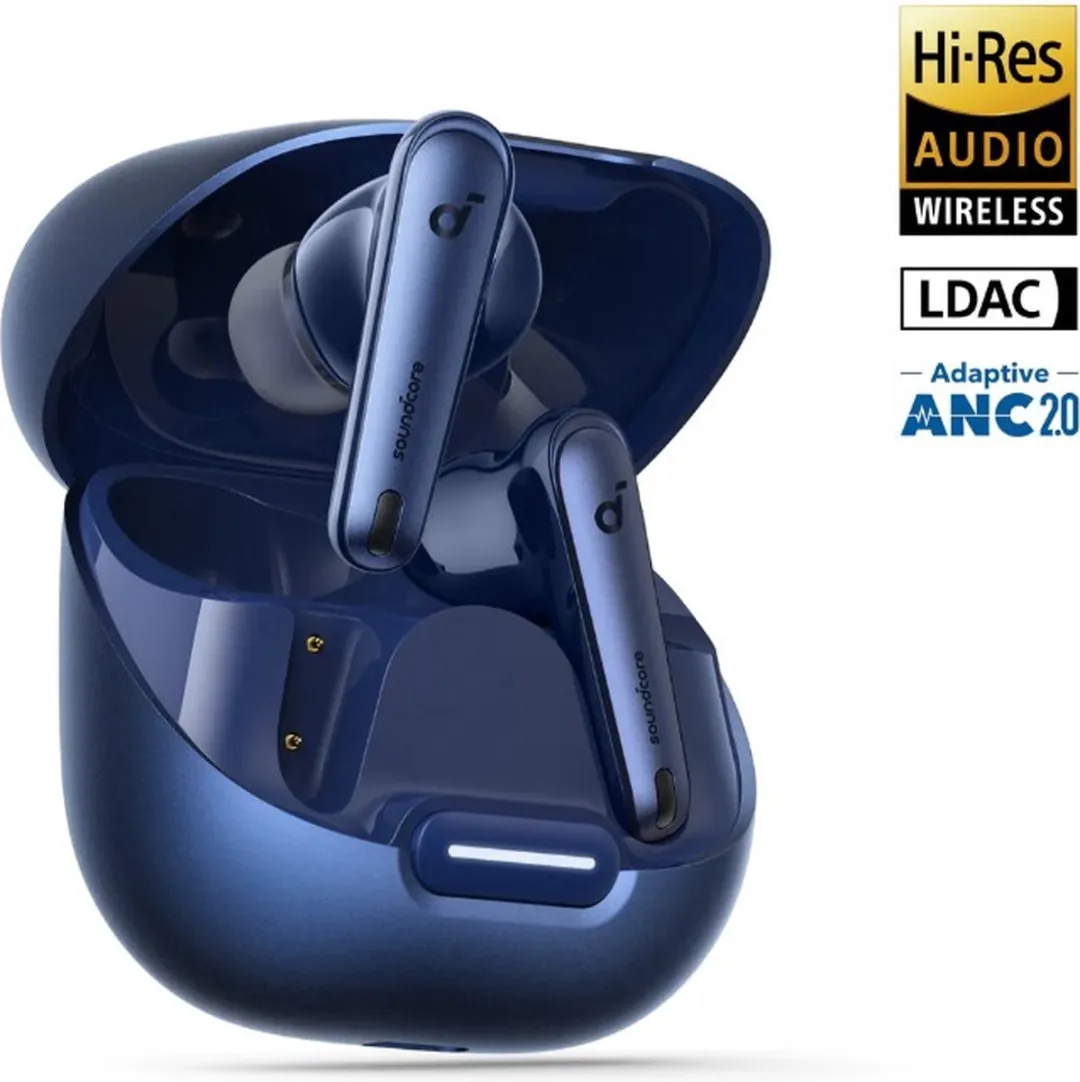 Soundcore Liberty 4 NC A3947G21 Oordopjes - 50u - Donkerblauw