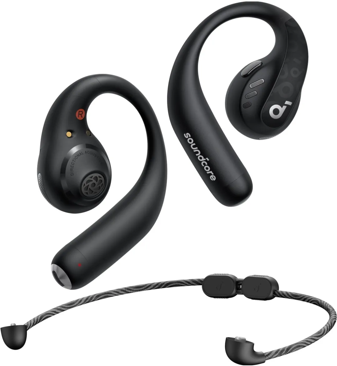 Soundcore AeroFit Pro A3871 Open Oorhoorndopjes - Paars - 46 Uren - LDAC
