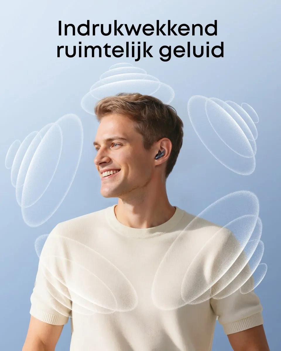 Soundcore Liberty Buds - Zwart - 30 uur - Vertaling