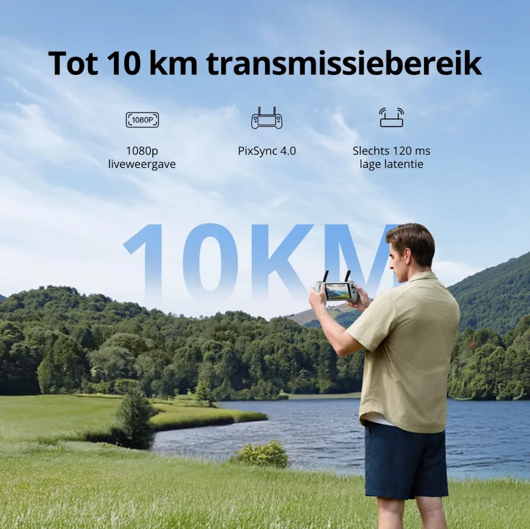 Potensic ATOM 2 APM2531921 Drone - 8K - 10km Bereik - 32min Vliegtijd - 249g