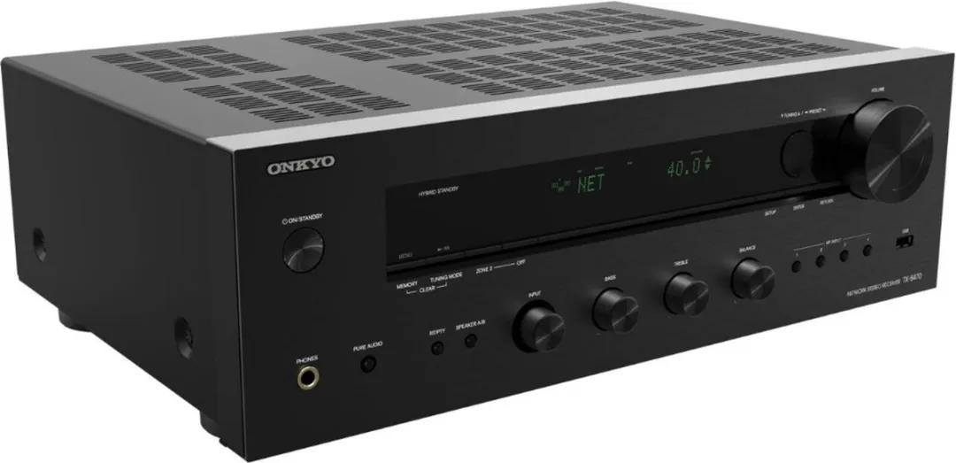 Onkyo TX-8470 AV-ontvanger - 2x110W, 8K HDMI 2.1, DAB+, Bluetooth