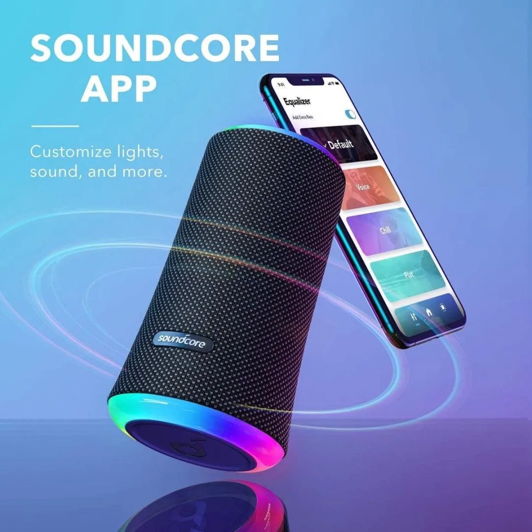 Soundcore Flare II A3165G11 Bluetooth Speaker - Zwart