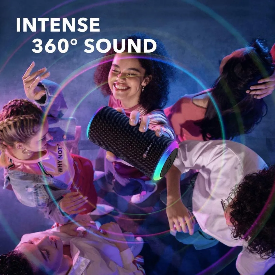 Soundcore Flare II A3165G11 Bluetooth Speaker - Zwart