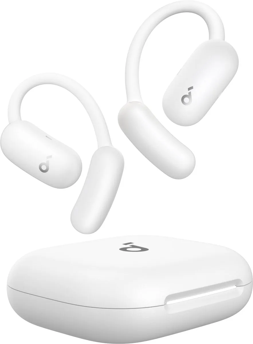 Soundcore AeroFit 2 A3874G21 Open-Oor Oordopjes - 42u - Bluetooth 5.4 - Wit