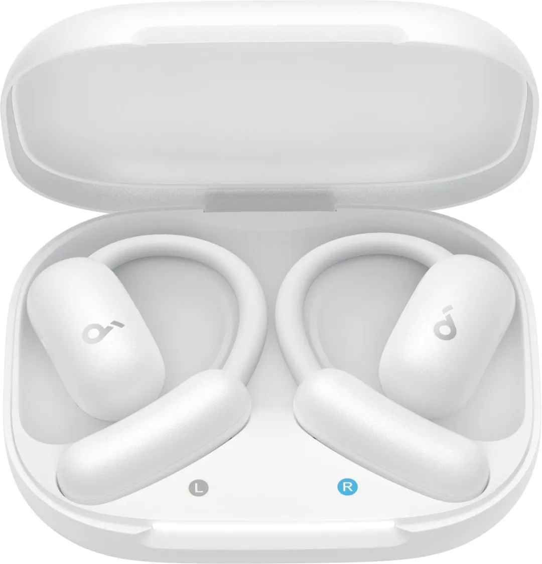 Soundcore AeroFit 2 A3874G21 Open-Oor Oordopjes - 42u - Bluetooth 5.4 - Wit