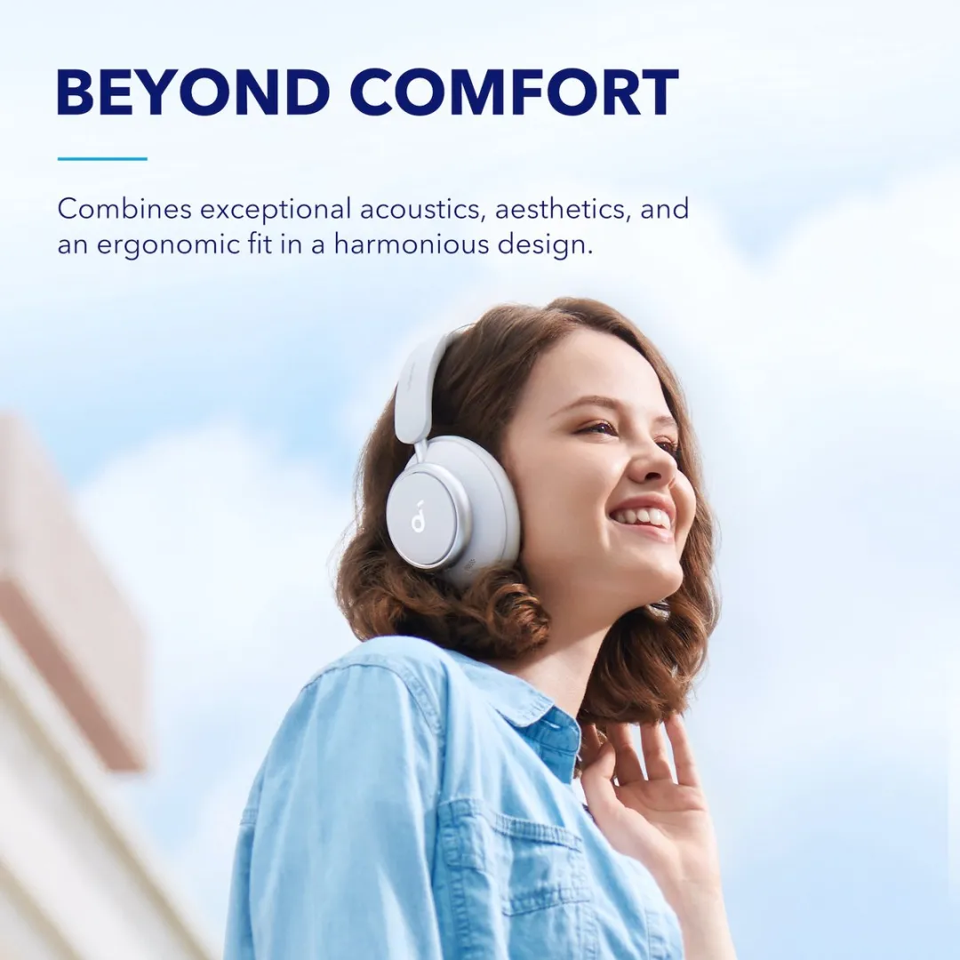 Soundcore Space Q45 ANC Headphones - A3040G21 - Wit