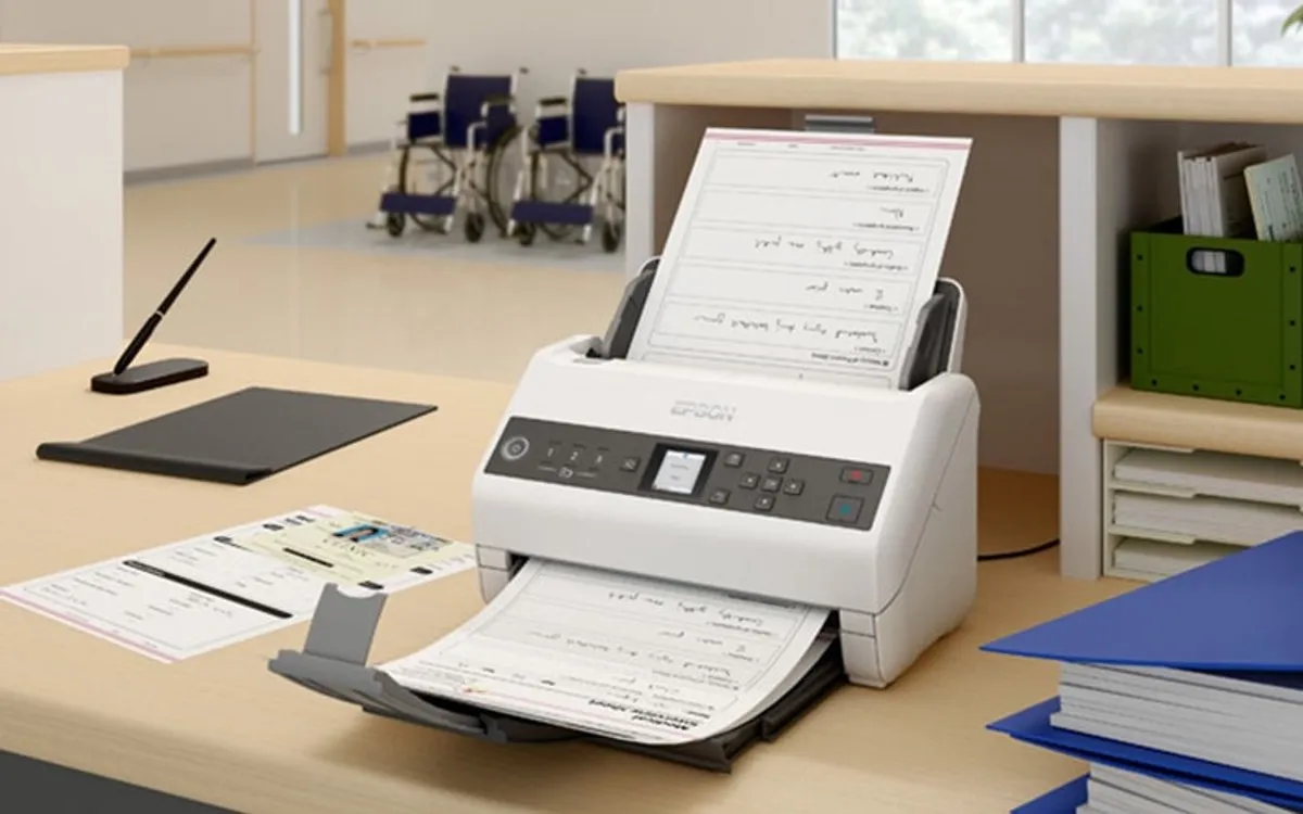 Epson WorkForce DS-730N Netwerk Scanner - Wit