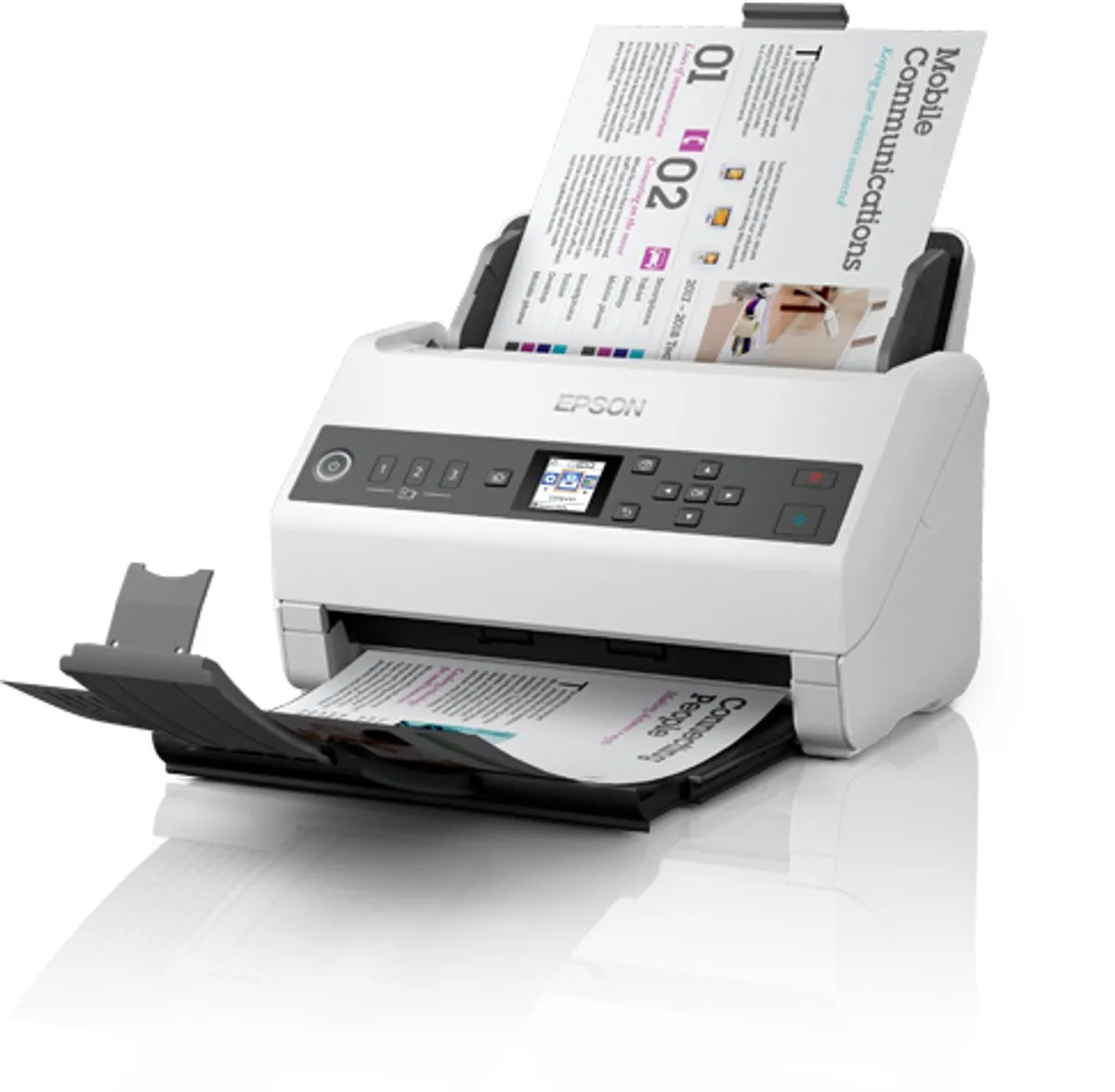 Epson WorkForce DS-730N Netwerk Scanner - Wit