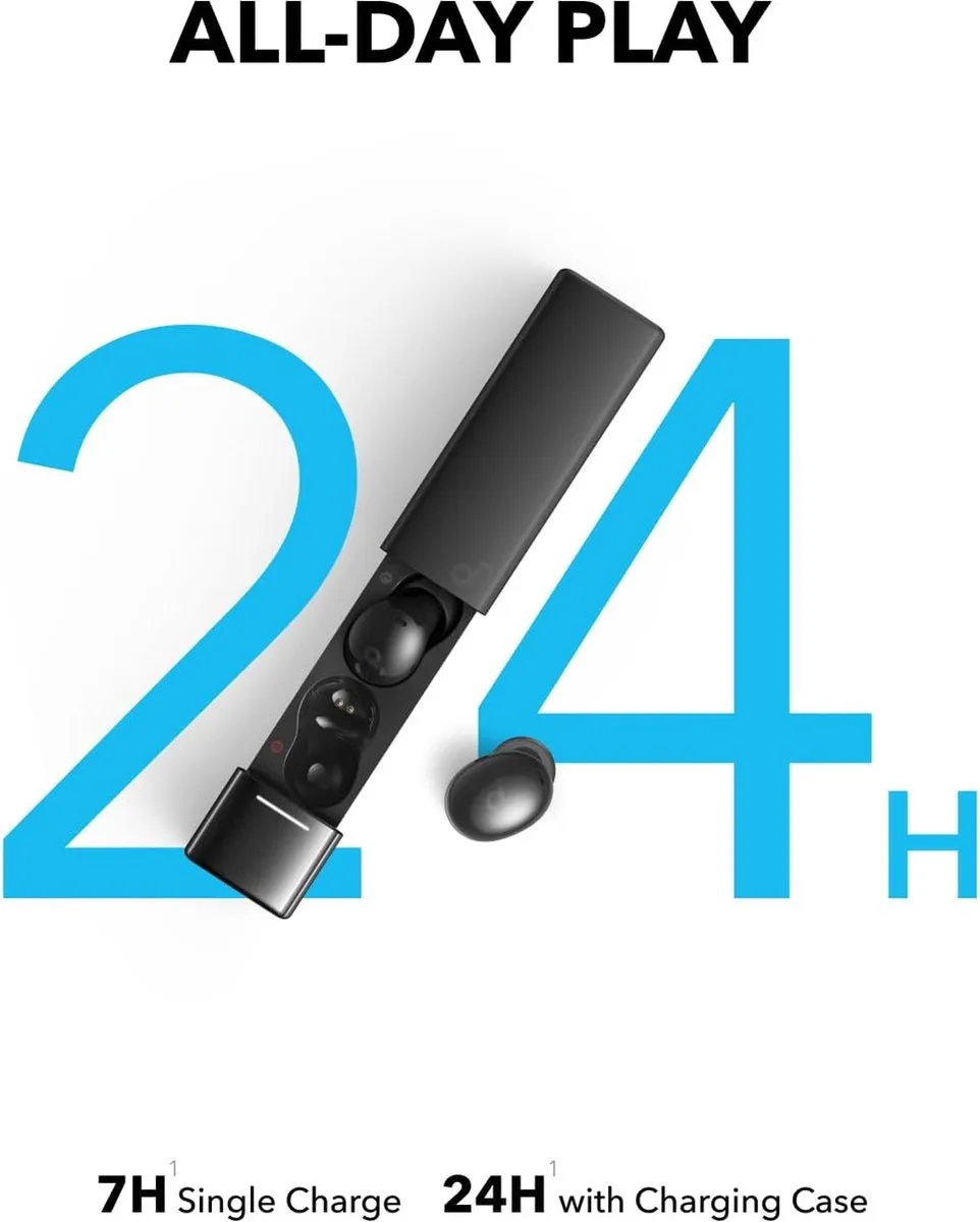 Soundcore A30i Noise Cancelling Oordopjes - Zwart