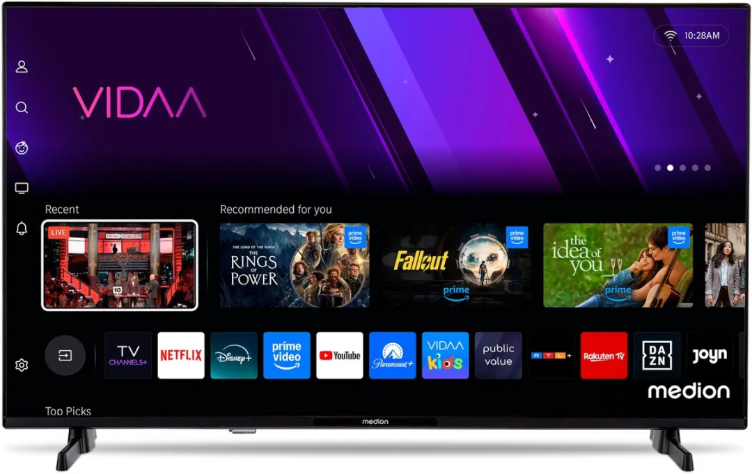 Medion MD 840101 Full HD Smart TV 100cm - 2x HDMI - Zwart