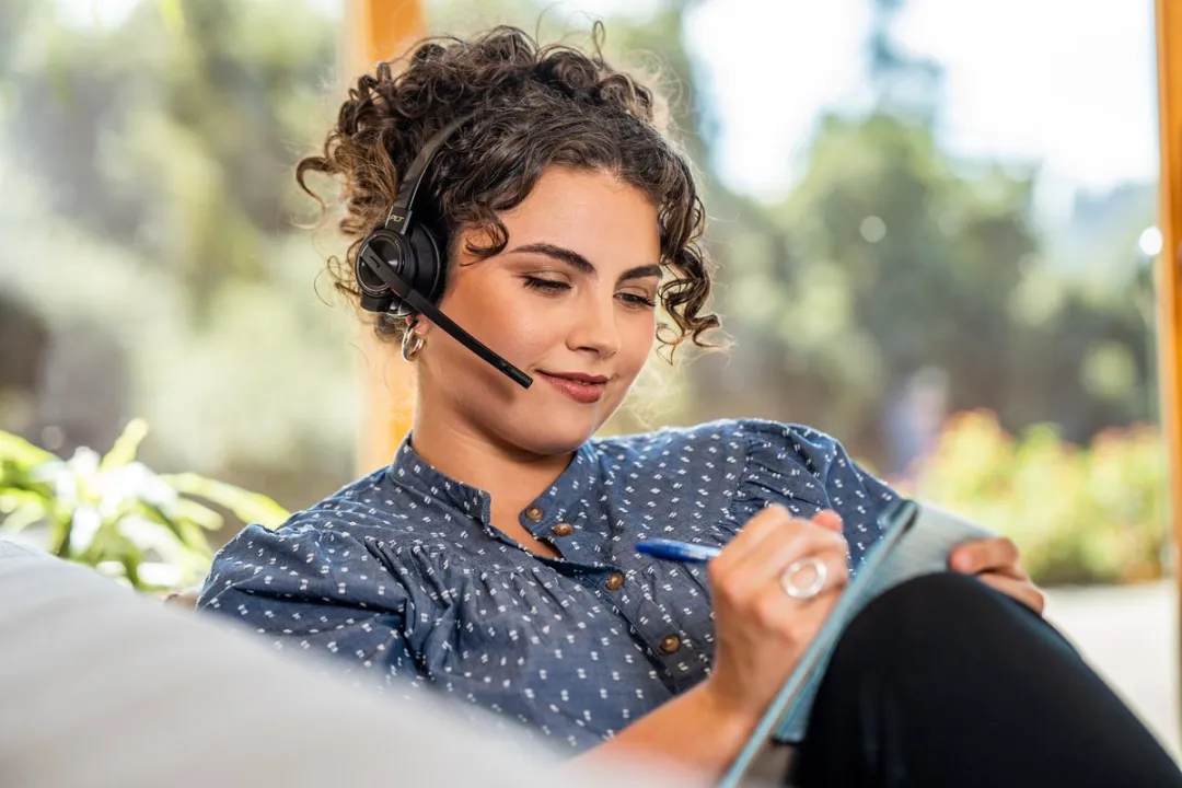 HP Poly Savi 8210 UC Headset - Zwart