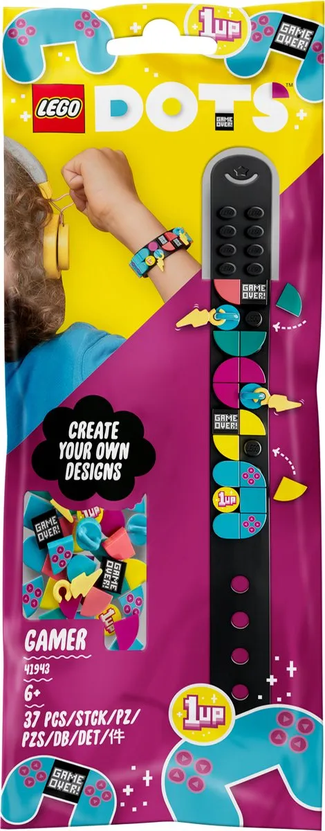 LEGO DOTS Gamer Armband 41943