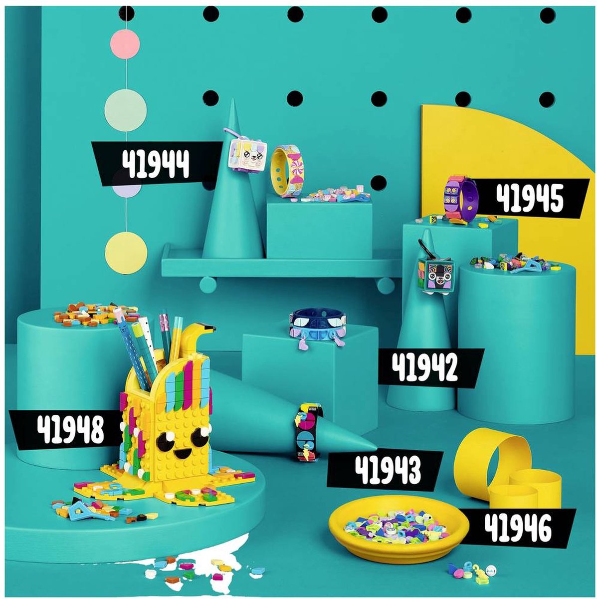 LEGO DOTS Gamer Armband met Bedeltjes - 41943