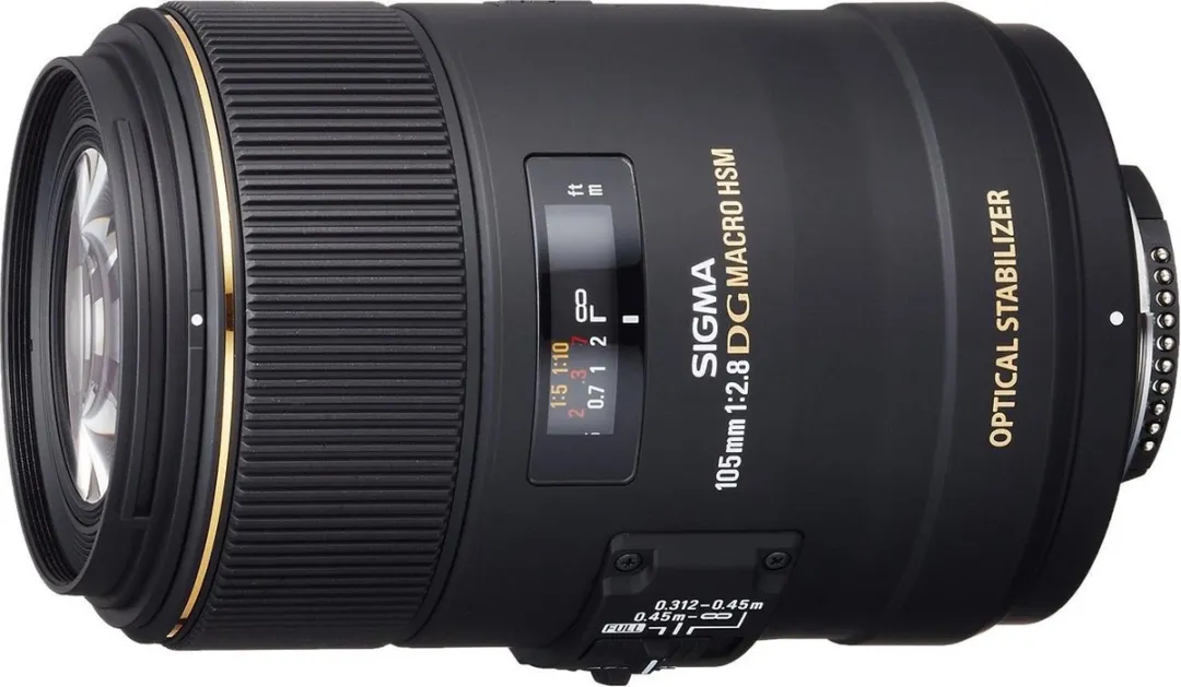 Sigma 105mm F2.8 EX DG OS HSM Macro - Nikon F-mount - 62mm