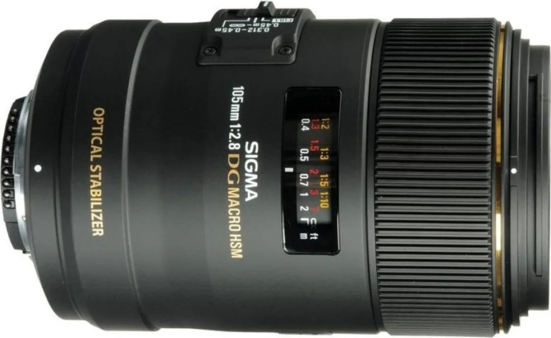 Sigma 105mm F2.8 EX DG OS HSM Macro - Nikon F-mount - 62mm