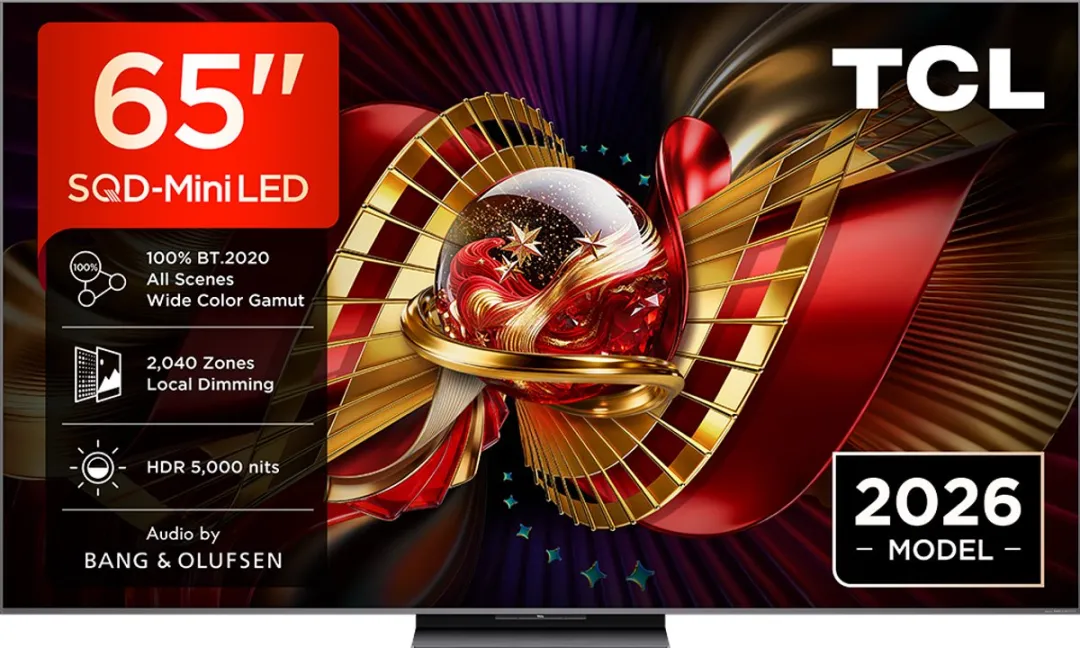 TCL 65C89L 65 inch 4K SQD-MiniLED Smart TV - Zwart