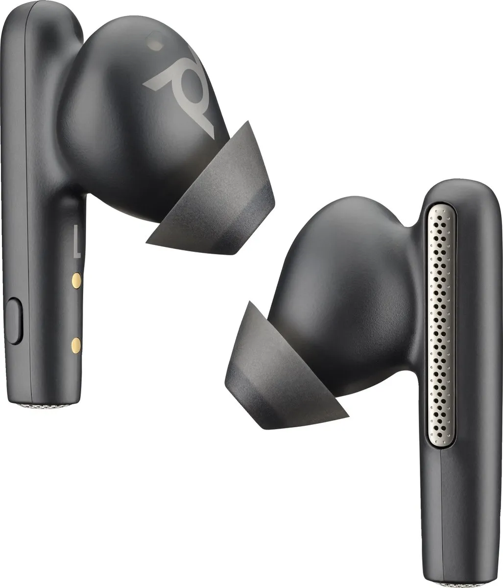 Poly Voyager Free 60+ Headset - Noise Cancelling - Zwart