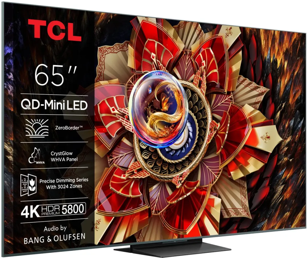 TCL 65C9K 65 inch 4K MiniLED TV - Zwart