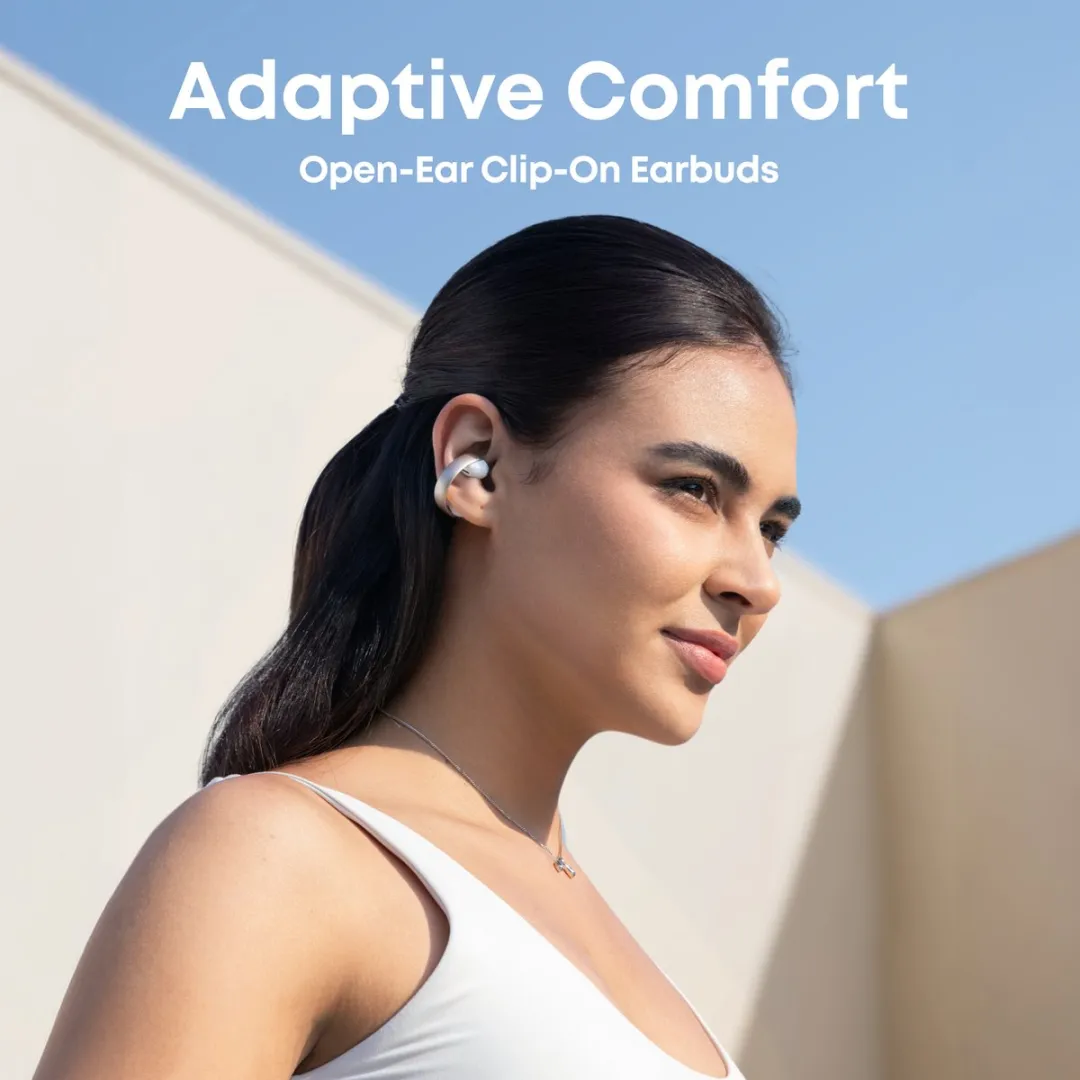 Soundcore AeroClip A3388G21 Oordopjes Open Oor - Wit - afbeelding 6 van 6