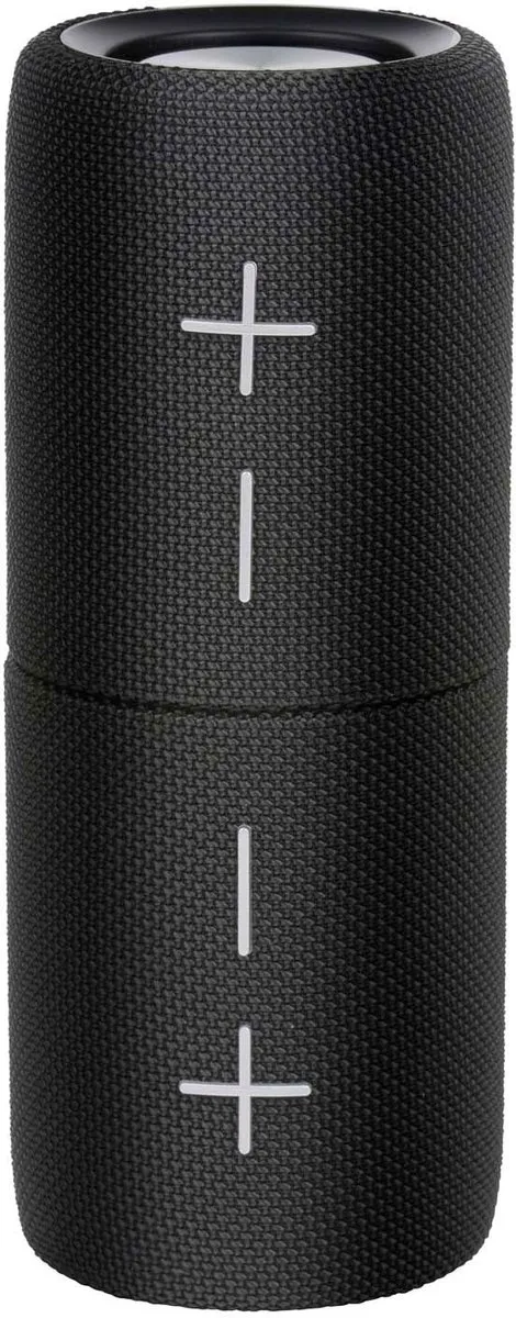 Dunlop Magnetische Bluetooth Speaker 10W - 2-delig - Zwart