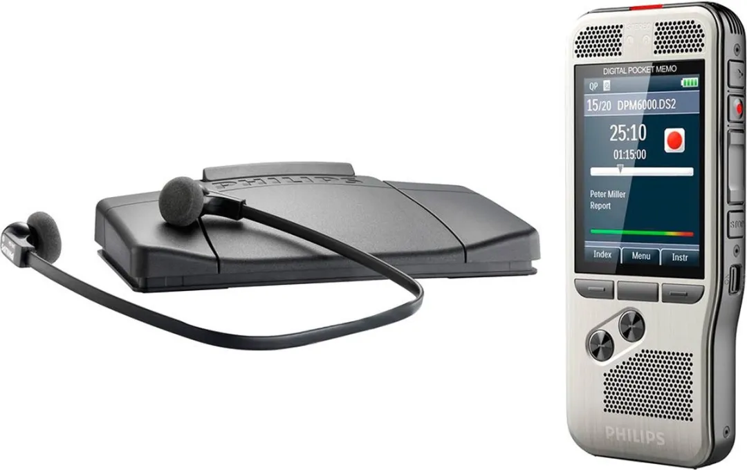 Philips DPM6700 DPM6000 Dicteerapparaat